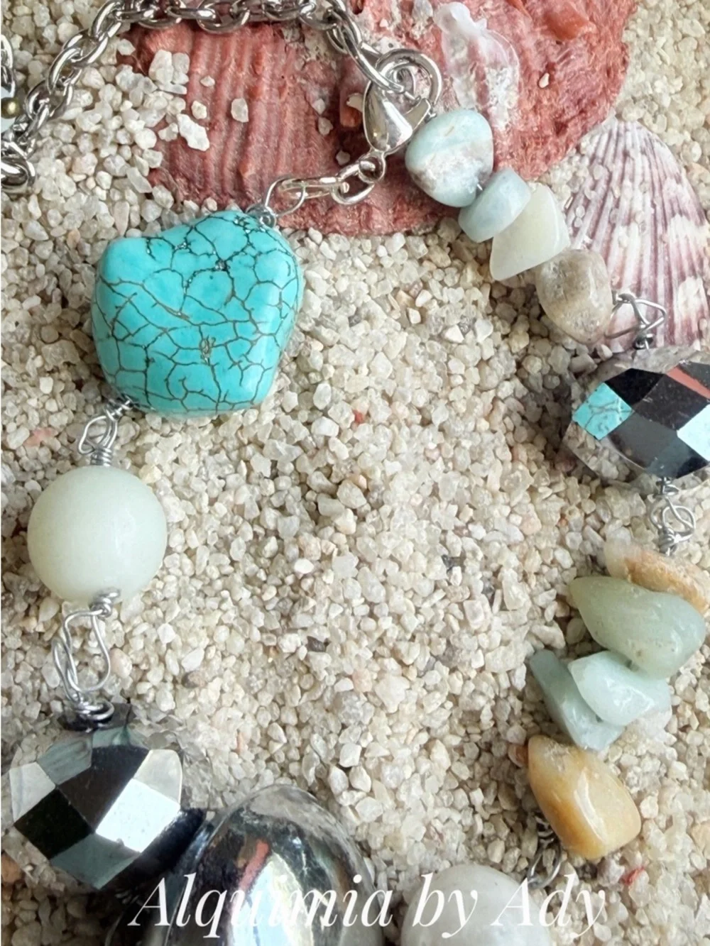 Alquimia Turquoise & Silver Statement Bracelet